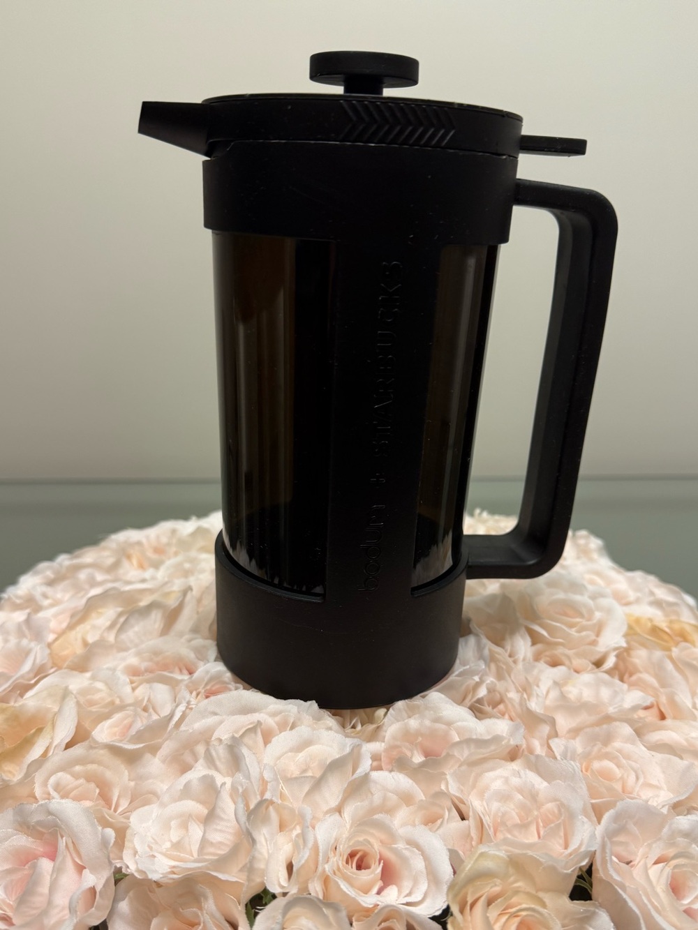 Starbucks Black French Press Coffee Maker With Locking Lid